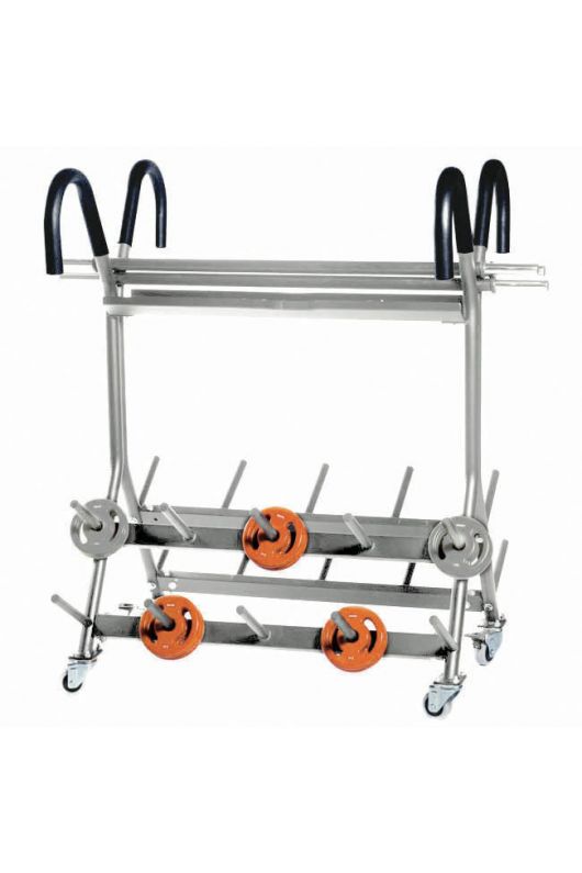 Rastrelliera porta body set pump (20 posti)