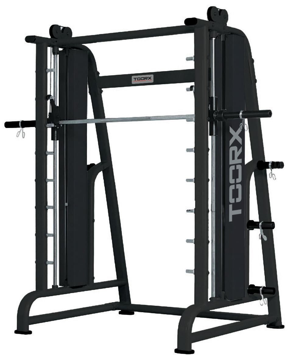 SMITH MACHINE MULTIPOWER CONTROBILANCIATO GRIGIO